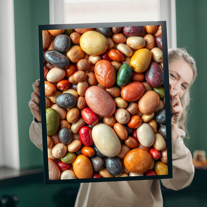 Chaotic Bean Puzzle - Jigsaw Collage, Fun Family Activity, Gift for Art Lovers, Classroom Game, Holiday Entertainment, Creative Hobby Puzzle The Puzzle Chest