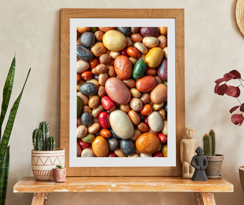 Chaotic Bean Puzzle - Jigsaw Collage, Fun Family Activity, Gift for Art Lovers, Classroom Game, Holiday Entertainment, Creative Hobby Puzzle The Puzzle Chest