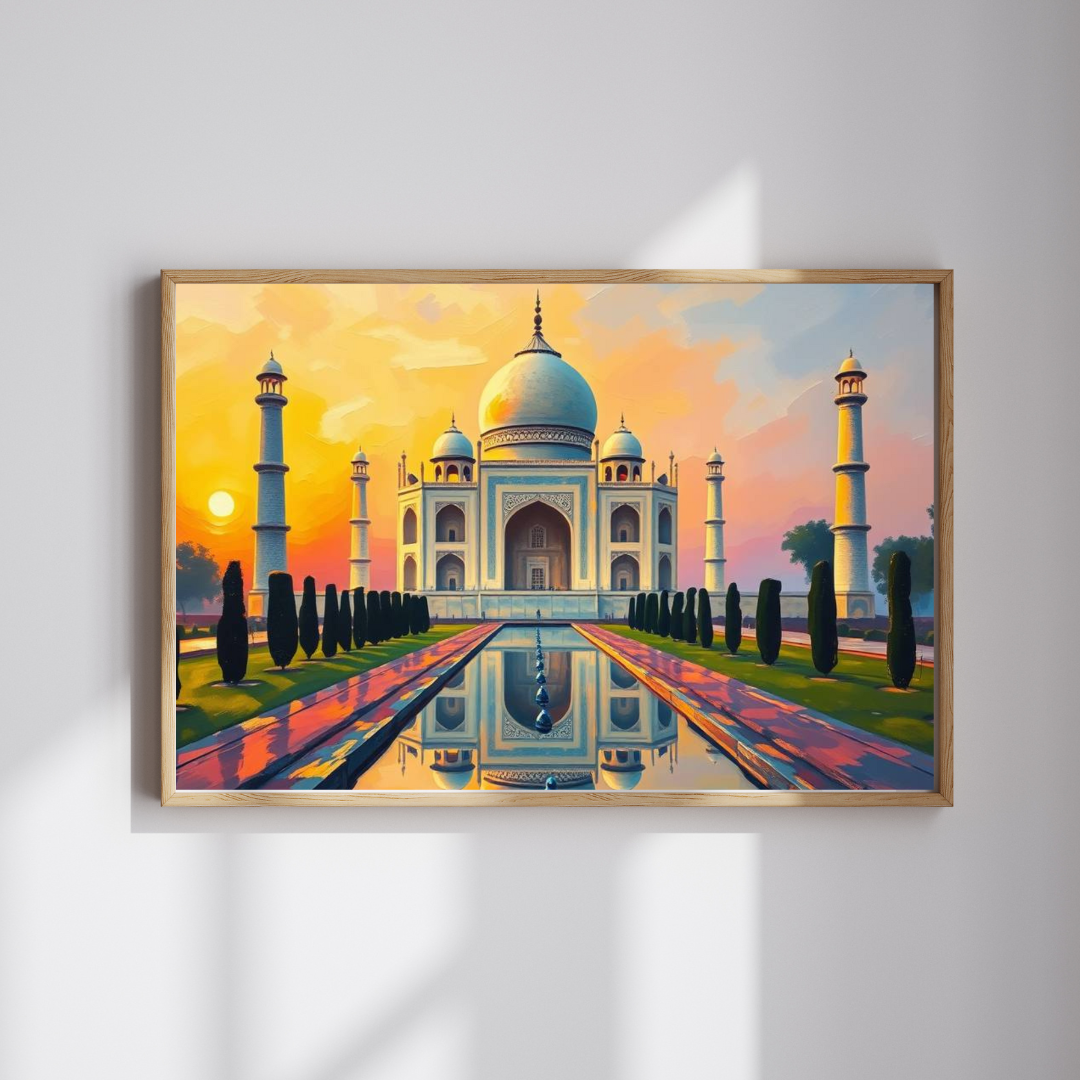 Taj Mahal Puzzle - Religious Monument in India, 100-1000 Piece Puzzle, Faith-Based Historical Puzzle, Landmark Puzzle, Muslim Art Gift Puzzle The Puzzle Chest