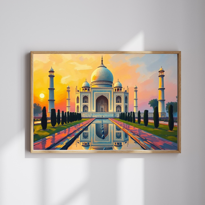 Taj Mahal Puzzle - Religious Monument in India, 100-1000 Piece Puzzle, Faith-Based Historical Puzzle, Landmark Puzzle, Muslim Art Gift Puzzle The Puzzle Chest