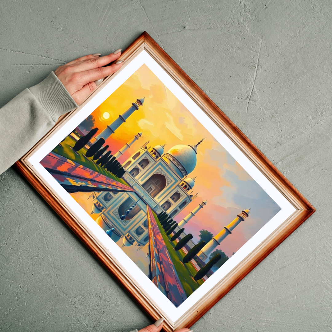 Taj Mahal Puzzle - Religious Monument in India, 100-1000 Piece Puzzle, Faith-Based Historical Puzzle, Landmark Puzzle, Muslim Art Gift Puzzle The Puzzle Chest