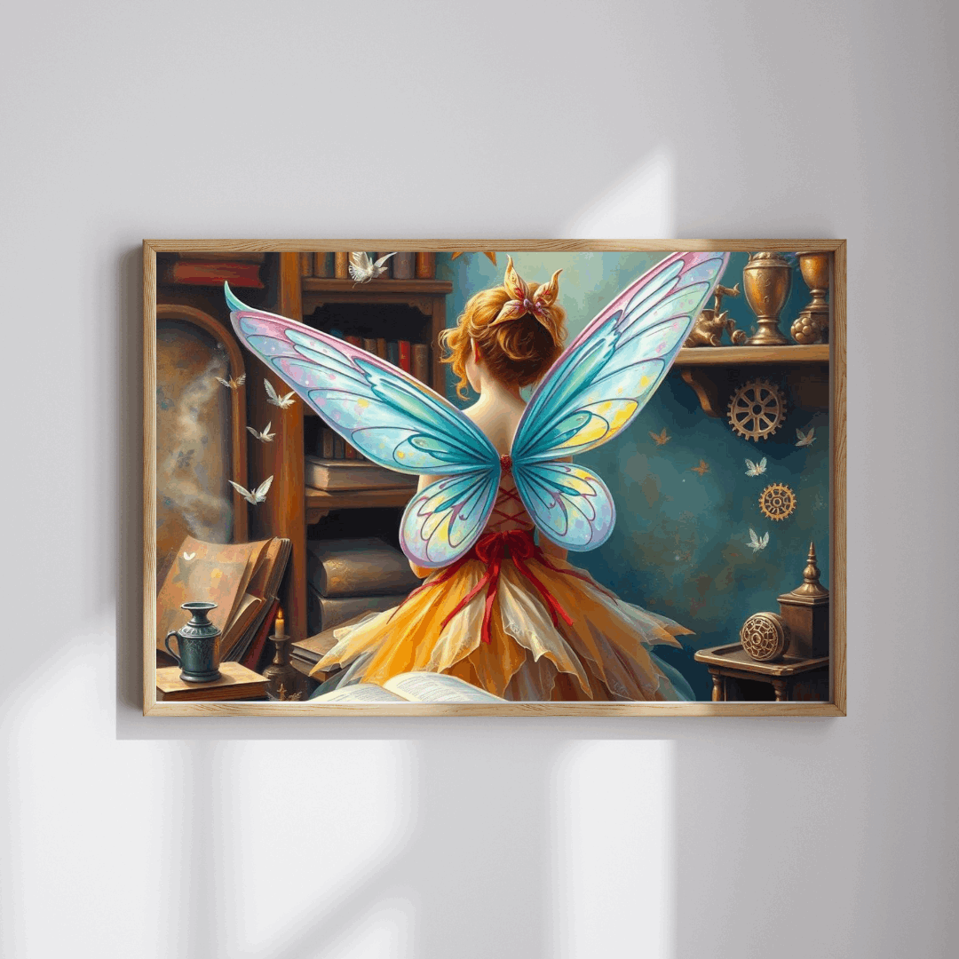 Fairy Steampunk Jigsaw Puzzle, Enchanting Adult Puzzle Lover Gift for Solo Fun or Family Activity, Birthday Holiday Gift Idea, Brain Teaser Puzzle The Puzzle Chest