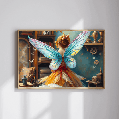 Fairy Steampunk Jigsaw Puzzle, Enchanting Adult Puzzle Lover Gift for Solo Fun or Family Activity, Birthday Holiday Gift Idea, Brain Teaser Puzzle The Puzzle Chest