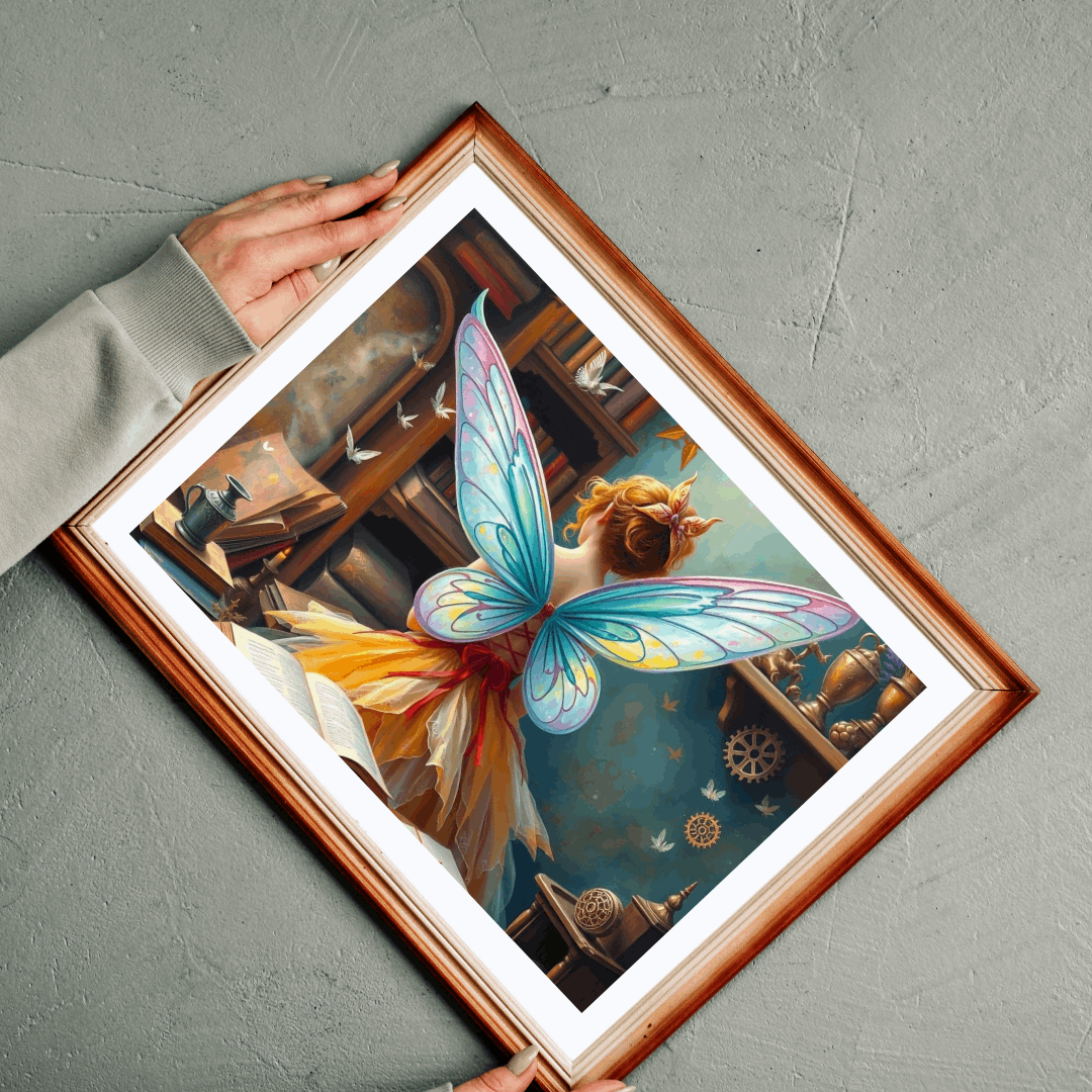 Fairy Steampunk Jigsaw Puzzle, Enchanting Adult Puzzle Lover Gift for Solo Fun or Family Activity, Birthday Holiday Gift Idea, Brain Teaser Puzzle The Puzzle Chest