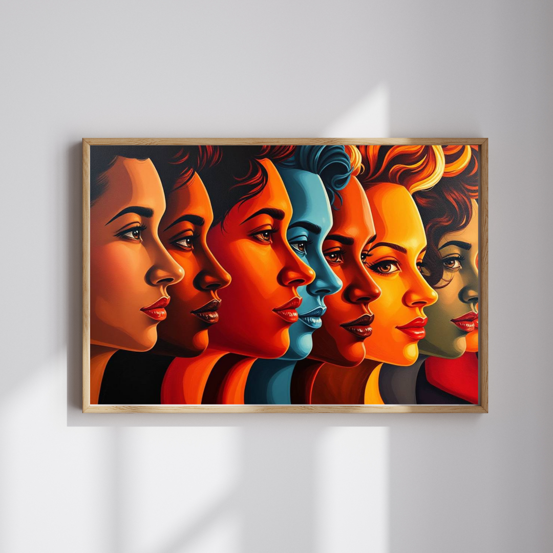 Human Tapestry Jigsaw Puzzle, Diversity Silhouette Puzzle, Face Collage Puzzle, Puzzle Lover Gift for Friend, Family Bonding, Mind Challenge Puzzle The Puzzle Chest