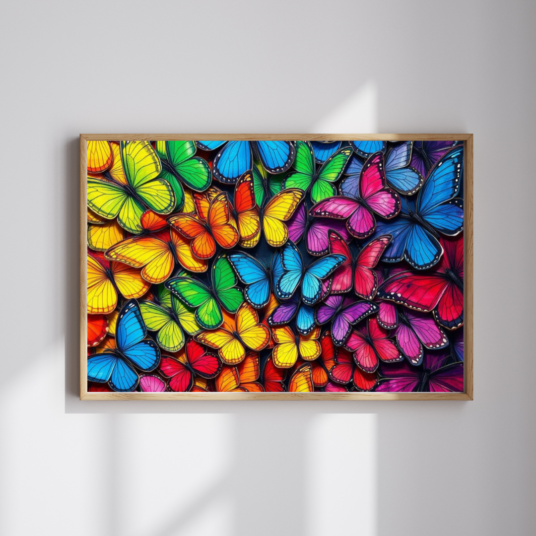 Wings of Pride Jigsaw Puzzle, Rainbow Butterfly Puzzle, LGBTQ Puzzle, Pride Month Gift for Friend, Mindfulness Activities, 100 - 1000 Pieces Puzzle The Puzzle Chest