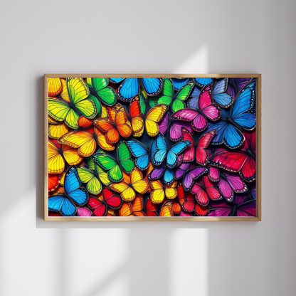 Wings of Pride Jigsaw Puzzle, Rainbow Butterfly Puzzle, LGBTQ Puzzle, Pride Month Gift for Friend, Mindfulness Activities, 100 - 1000 Pieces Puzzle The Puzzle Chest