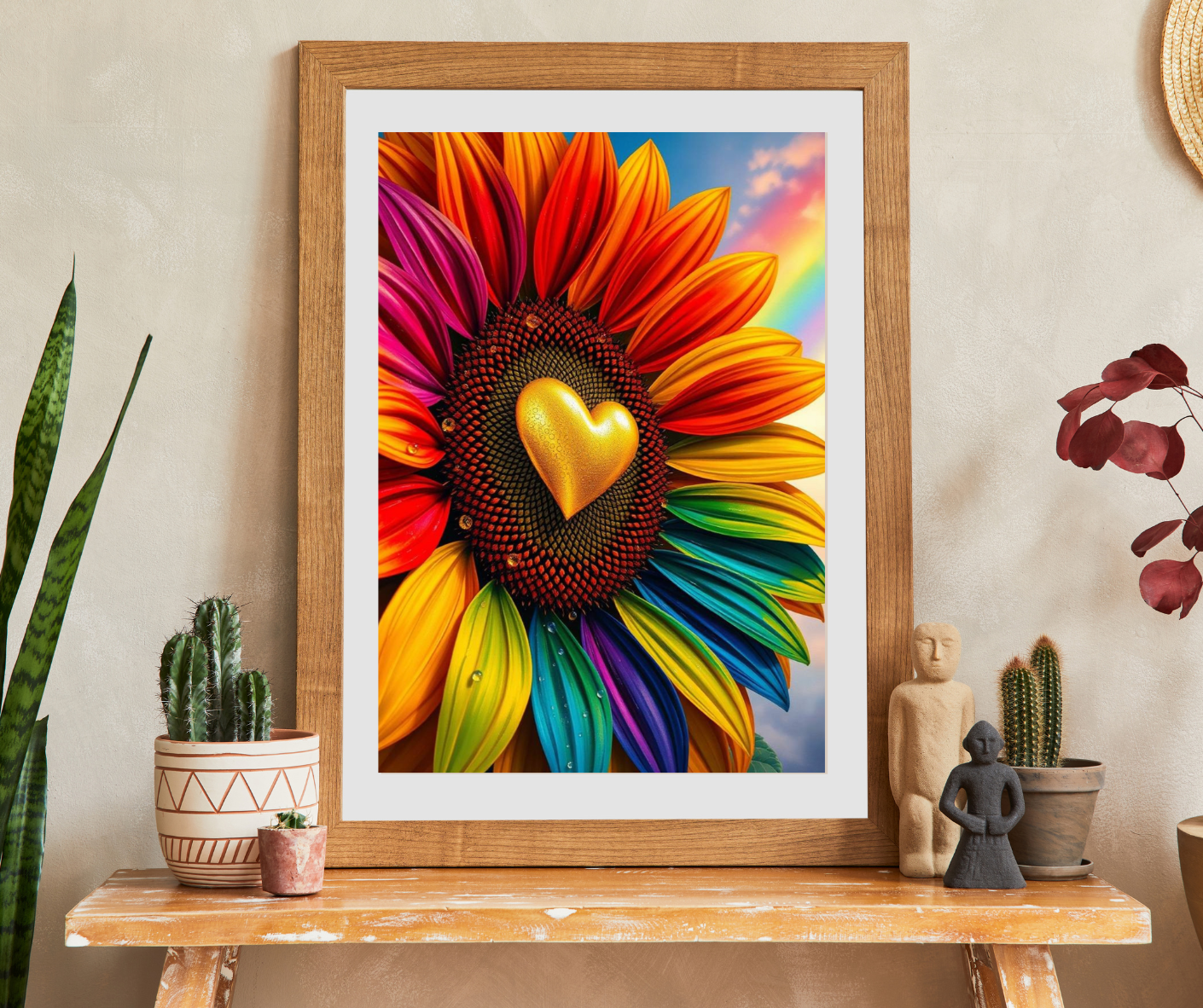 Pride in Bloom: Rainbow Sunflower Jigsaw Puzzle, LGBTQ+ Holiday Birthday Gift for Nature Lover, Family Time, and Celebrations Puzzle The Puzzle Chest