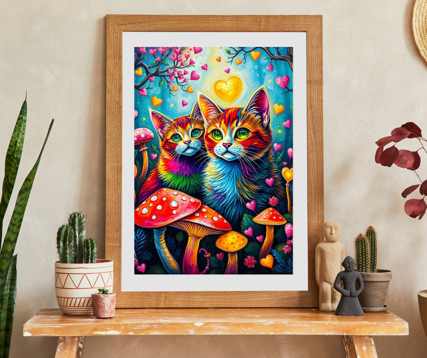 Whimsy Woods - Rainbow Cats and Pride Forest Jigsaw Puzzle, 110 to 1014-piece, Cat Lover Gift, Family Activity or Solo Fun, Brain Teaser Puzzle The Puzzle Chest
