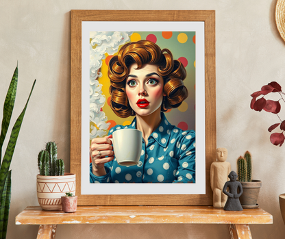 Retro Style Puzzle with Vintage Woman, 110-520 Piece Jigsaw, Perfect for Family Game Night, Nostalgic Gifts for Puzzle Lovers