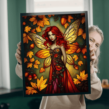 Autumn Fairy Tale Puzzle - Magical Artwork for Unique Home Decor, Gift for Puzzle Lovers, Family or Solo Activity, Brain Teaser