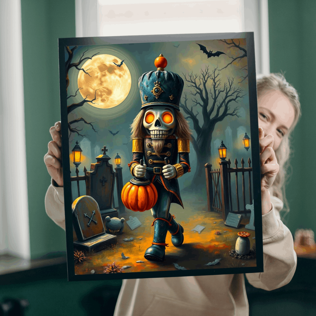 Nutcracker Midnight March - Spooky Halloween Puzzle, 110, 252, 520, 1014-piece Jigsaw Fun Family Activity, Holiday Birthday Gift for Friend Puzzle The Puzzle Chest
