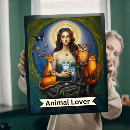 The Animal Lover Jigsaw Puzzle - Tarot Style Game for Puzzle Loving Wildlife Enthusiast Puzzle The Puzzle Chest