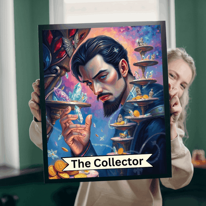 The Collector Jigsaw Puzzle - Tarot Style Game for Mystical Puzzle Lover Puzzle The Puzzle Chest
