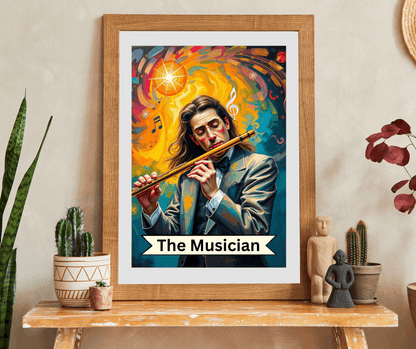 The Musician Jigsaw Puzzle - Tarot Style Game for Musicians/Music Lovers