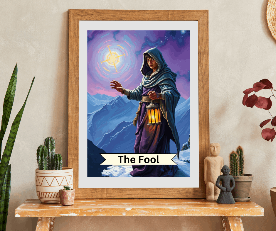 The Fool Tarot Puzzle: Mystical Meditation Jigsaw Puzzle Puzzle The Puzzle Chest