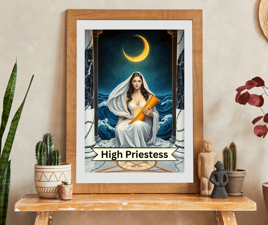 High Priestess Tarot Puzzle: Mystical Jigsaw Puzzle for Adults Puzzle The Puzzle Chest