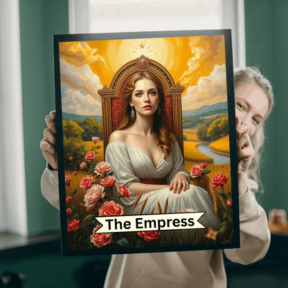 The Empress Tarot Jigsaw Puzzle: Art Lover Gift, Family Game Night Puzzle The Puzzle Chest