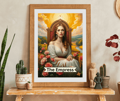 The Empress Tarot Jigsaw Puzzle: Art Lover Gift, Family Game Night Puzzle The Puzzle Chest