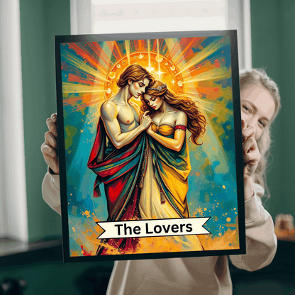The Lovers Tarot Puzzle: Romantic Jigsaw for Couples Puzzle The Puzzle Chest