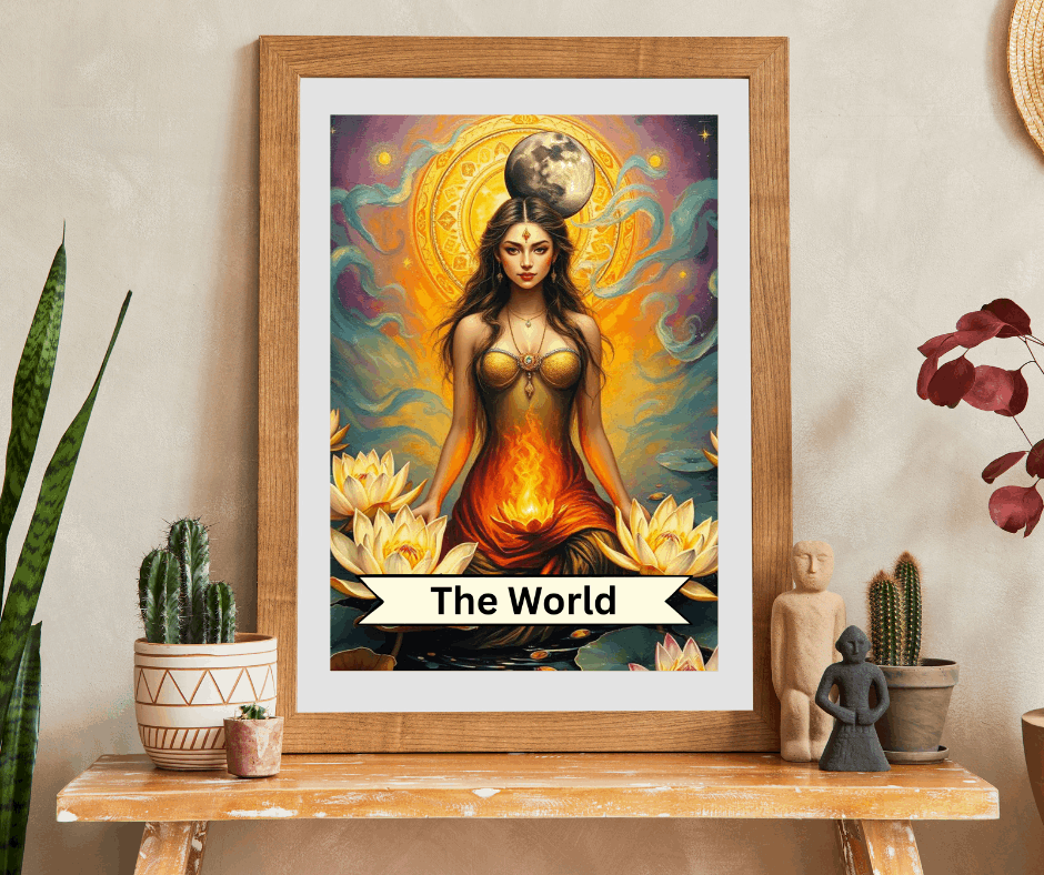 The World Goddess Puzzle - Tarot Card Style Jigsaw 110 - 1014 Pieces, Holiday Birthday Gift for Friends, Family Game Night, Mindful Activity Puzzle The Puzzle Chest