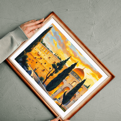 Western Wall Jigsaw Puzzle of Historic Landmark in Jerusalem Israel Puzzle The Puzzle Chest