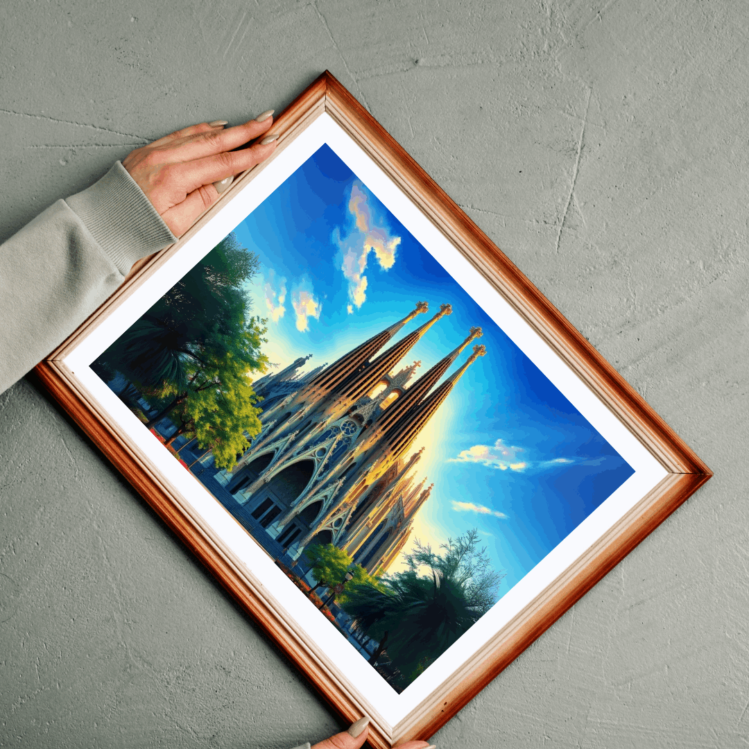 Sagrada Familia Puzzle, Famous Landmark Iconic Barcelona Church, Travel-inspired Jigsaw Puzzle The Puzzle Chest