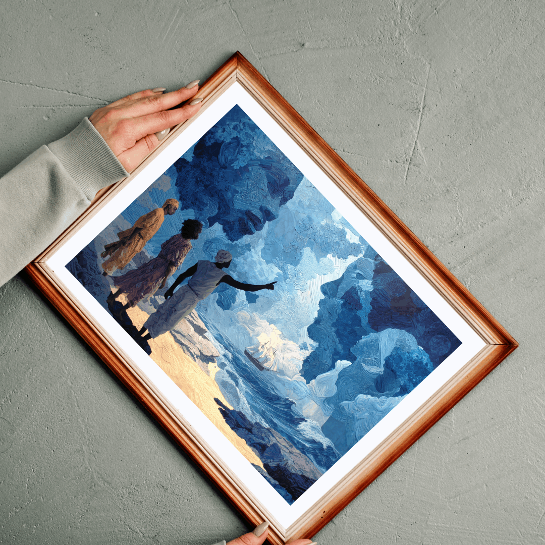 Ancestral Voyage Jigsaw Puzzle: Black Art, Afrocentric Artwork Puzzle The Puzzle Chest