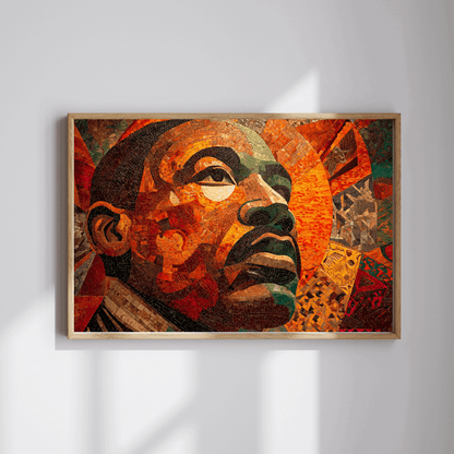 Dr. Martin Luther King Jr. Puzzle, Afrocentric Black History Jigsaw, Inspirational MLK Artwork, Educational Gift for Adults & Teens Puzzle The Puzzle Chest