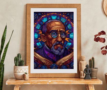 W E B Du Bois Portrait Jigsaw Puzzle - Black Historical Figure, Afrocentric Gift, African American Culture Educational Puzzle The Puzzle Chest