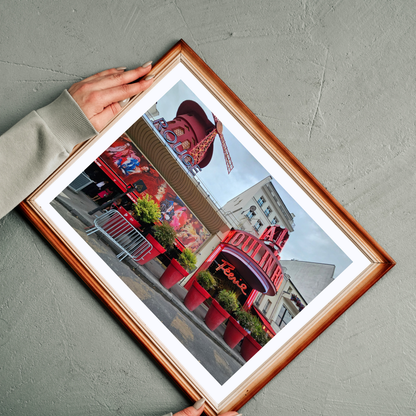 Moulin Rouge Jigsaw Puzzle - Famous French Landmark, Paris France Architecture, Realistic View Puzzle The Puzzle Chest