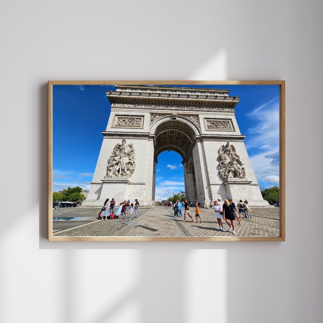 Arc de Triomphe Puzzle - Realistic View, French Architecture Jigsaw Game for Adults, Parisian Landmark Gift, Brain Teaser, Travel Theme Puzzle The Puzzle Chest