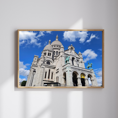 Sacre-Coeur Basilica Jigsaw Puzzle - Famous French Landmark Paris France, Romano-Byzantine Architecture Puzzle The Puzzle Chest