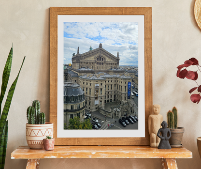 Palais Garnier Courtyard Jigsaw Puzzle - Opera House Paris France, French Architecture, Realistic Historical Landmark Puzzle The Puzzle Chest