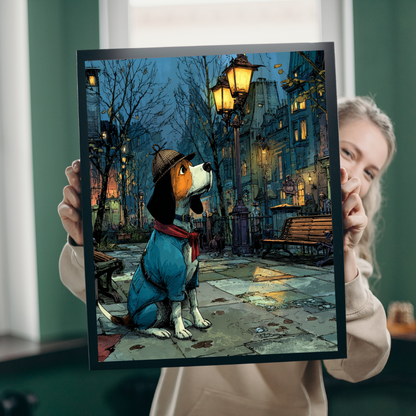 Dog Detective Jigsaw Puzzle - Animal Game, Dog Lover Gift, Family Game Night, Pet-Themed Puzzle for All Ages Puzzle The Puzzle Chest