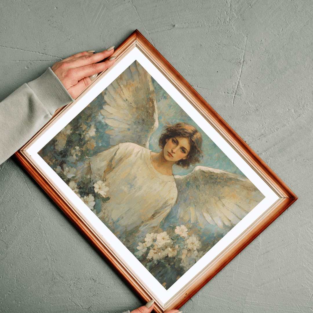 Angel Portrait Puzzle | Religious Art Jigsaw Game, Christian