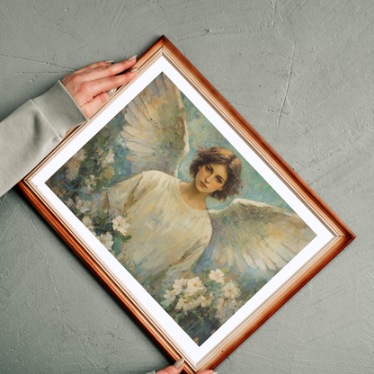 Angel Portrait Puzzle | Religious Art Jigsaw Game, Christian