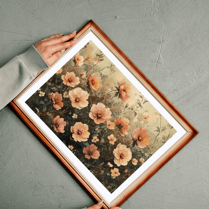 Vintage Floral Jigsaw Puzzle — Romantic Garden Puzzle