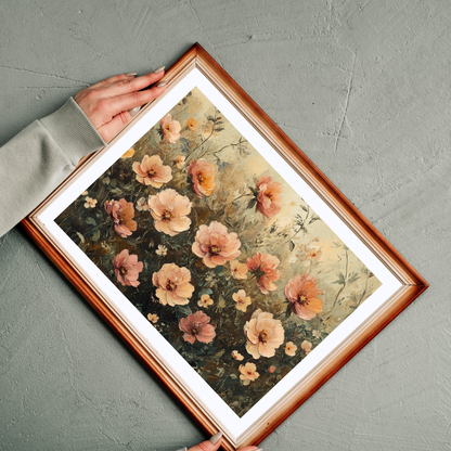 Vintage Floral Jigsaw Puzzle — Romantic Garden Puzzle