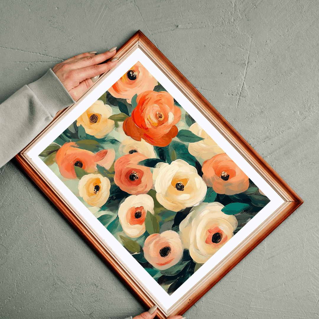 Floral Camellia Jigsaw Puzzle — Decorative Puzzle