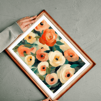 Floral Camellia Jigsaw Puzzle — Decorative Puzzle