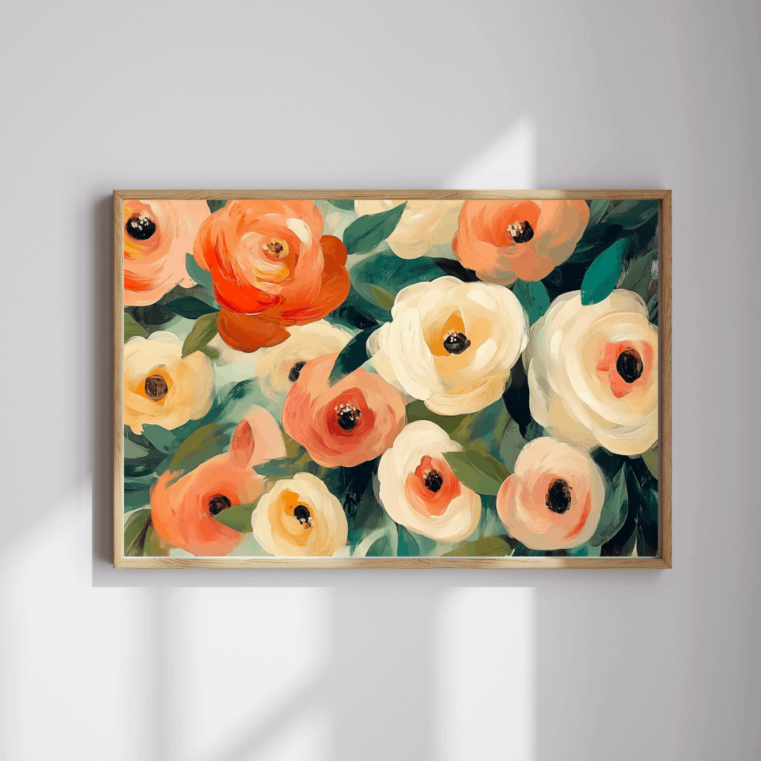 Floral Camellia Jigsaw Puzzle — Decorative Puzzle