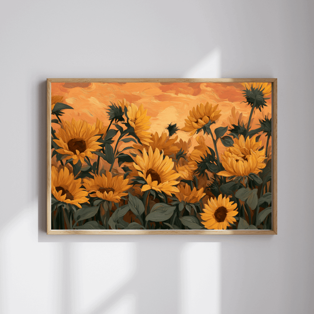 Sunflower Field Jigsaw Puzzle - Floral Puzzle