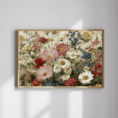 Wildflower Meadow Jigsaw Puzzle — Vintage Floral
