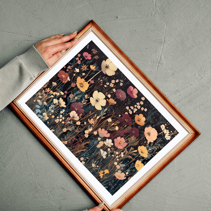 Wildflower Meadow Jigsaw Puzzle — Floral Art Puzzle