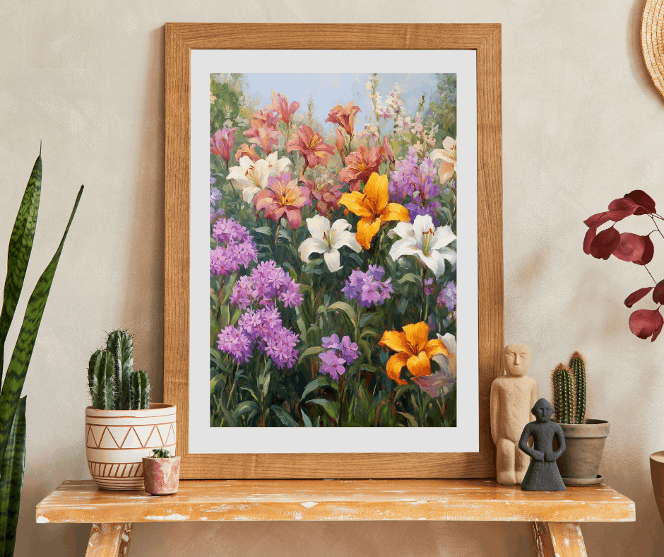 Spring Floral Painting Puzzle 110-1014 Piece