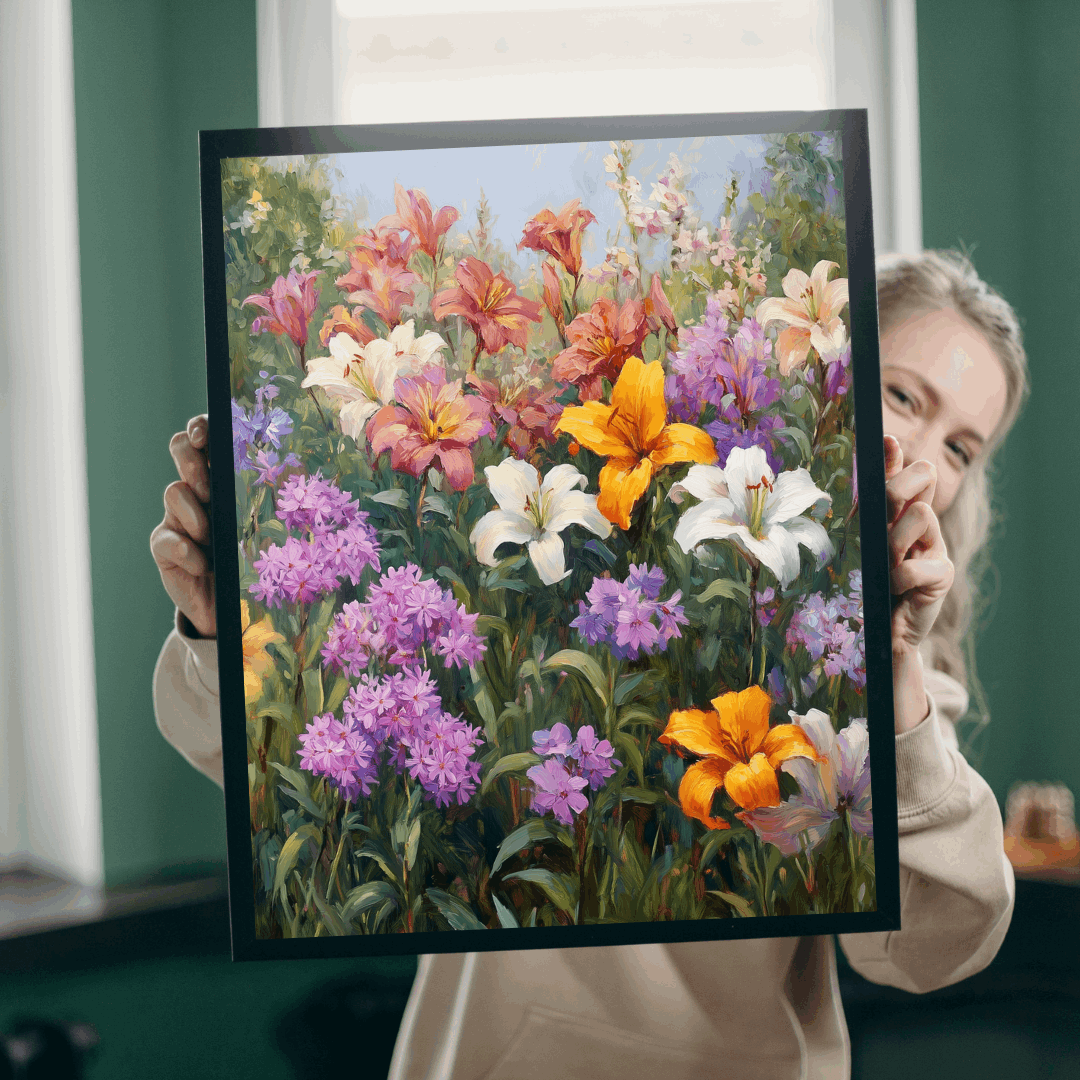 Spring Floral Painting Puzzle 110-1014 Piece