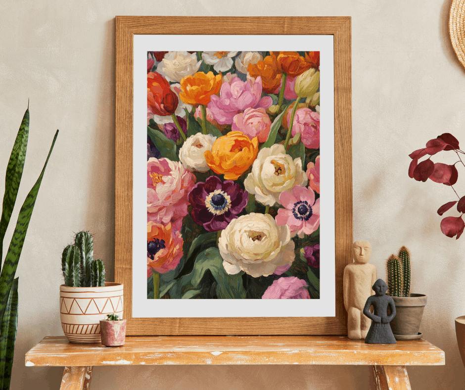 Vintage Floral Bouquet Puzzle | 110-1014 Piece Jigsaw