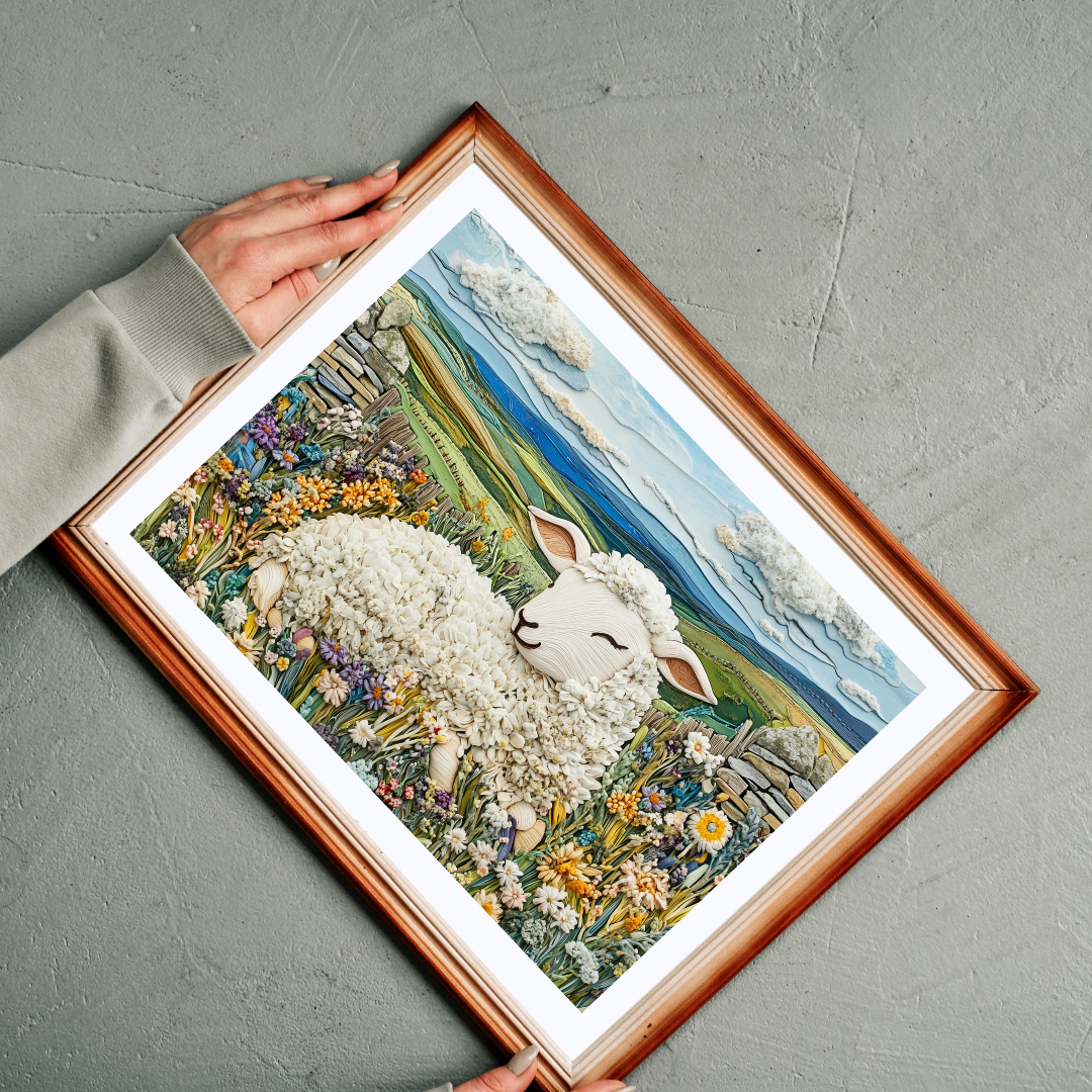 Sleeping Lamb Meadow Puzzle | Sheep Jigsaw Puzzle, 110-1014pc Animal Themed Game Puzzle The Puzzle Chest
