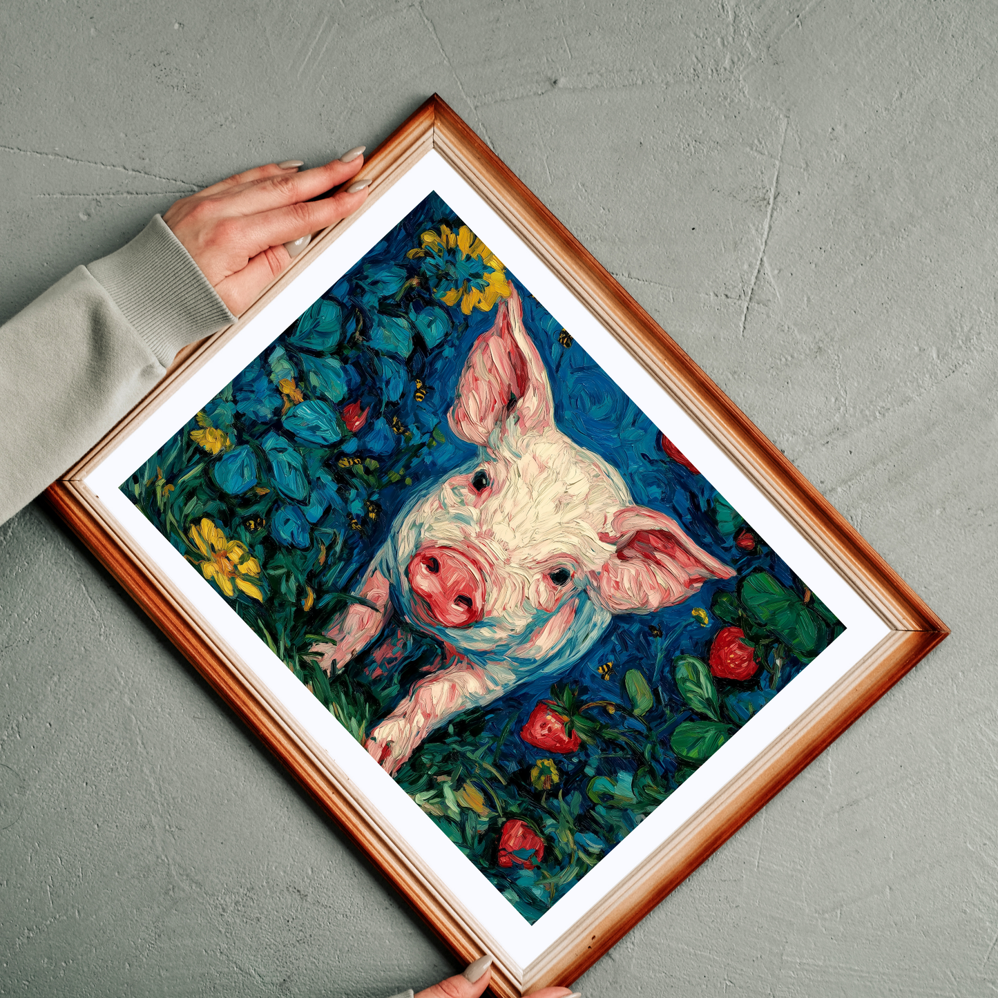 Cute Piglet Illustration Puzzle | 110-520 Piece Farm Animal Jigsaw Puzzle The Puzzle Chest